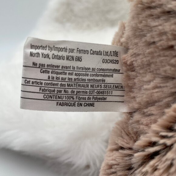 Kinder Sloth 10" Plush Brown Soft Fluffy Stuffie (SKU: 443TO) - Picture 8 of 9